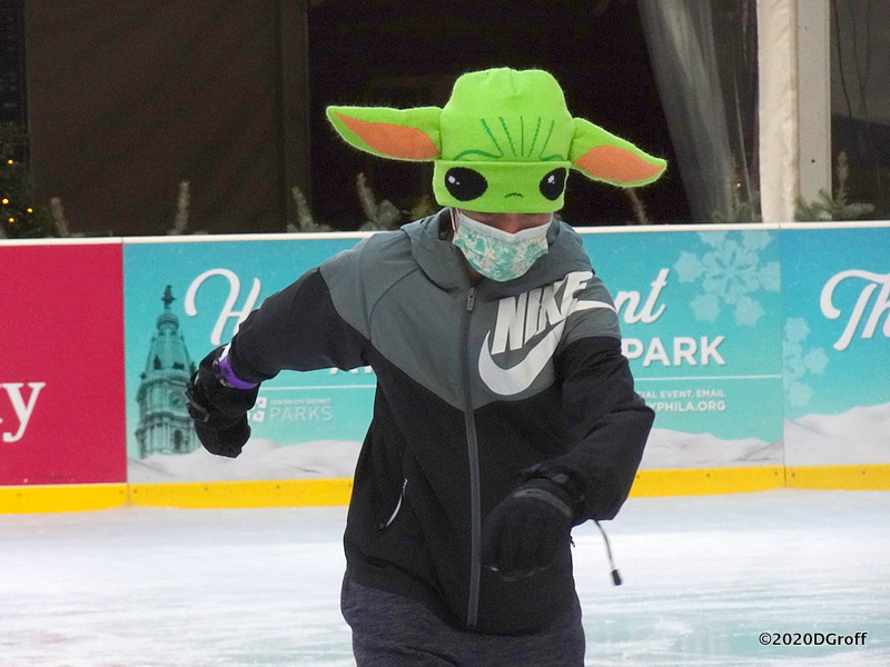 dgroff's tweet photo. social distancing ✔️and #BabyYoda at #DilworthPark / #christmas village. 12/15/20 @CCDParks @ccdphila @PhilaParkandRec #Grogu #Mandalorian @philachristmas #christmasvillage #madeinphiladelphia #dilworth #visitphilly #philadelphia #christmas #holidays #gifts https://t.co/t1tU5Qa7Ju
