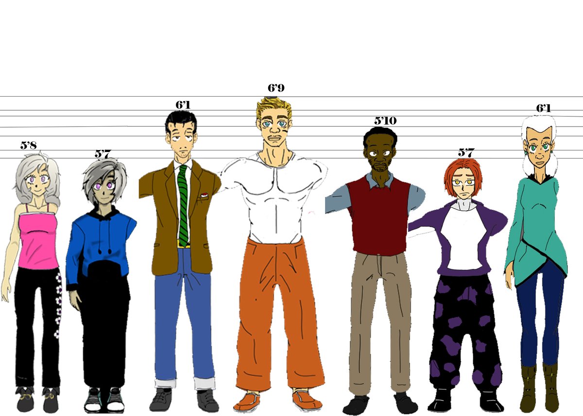 aegiswebcomic's tweet photo. I was so young... It's funny how you can be blind to how bad your own art can be.
I think this height chart is hilarious now xD https://t.co/323PwCuo3t