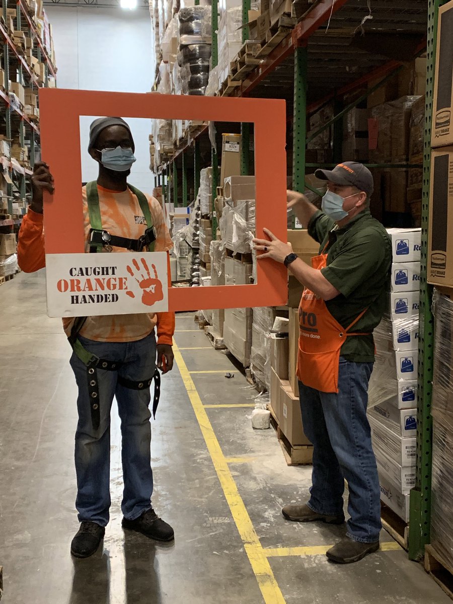ShannonVick4's tweet photo. Thank you for Practicing Safe work Practices and for being caught Orange Handed. O Neil Vertus and Lakeisha Williams . @dougschmidt23 @HDMcKenna @KHussey619 @markmelone11 @jr_mherring @1109kg @RobBusbyll @HDLorenda @BLRoller34 https://t.co/8duBk9lL4y
