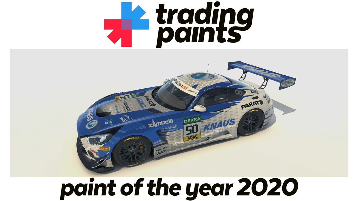 And finally, Philip Ellis and his HTP Mercedes GT3 triumphed over the 2005 Toyota F3 by Patrick Ramirez 67% to 33%