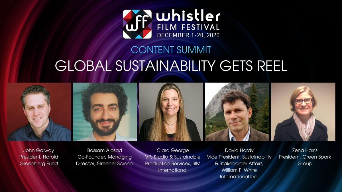 Become a climate champion and green your #production in a safe, cost-effective way!

Dec. 16, at 9am PST but #ICYMI all session available online worldwide until Dec. 31!

@HG_Fund <a href="/simcomplete/">simcomplete</a> <a href="/WFW_Intl/">William F. White International Inc.</a> <a href="/Telefilm_Canada/">Telefilm Canada</a> <a href="/creativebcs/">Creative BC</a> 
watch.whistlerfilmfestival.com/whistlerfilmfe…