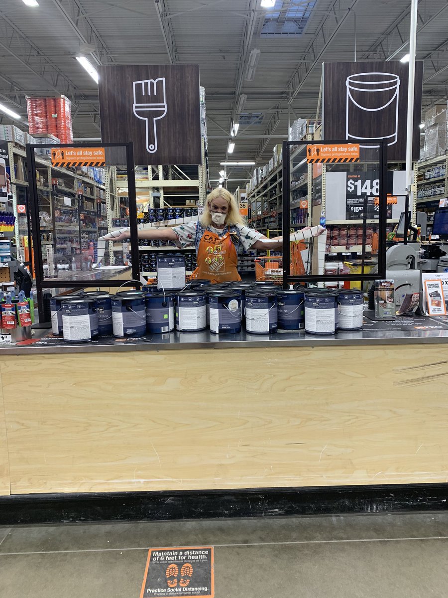 Cat said HELP and I went running. Great job getting those sales in paint!!! <a href="/alliespurlock/">Spurlock ❤️❤️</a> <a href="/depotgurl88/">Shelly Kline</a> <a href="/Depot6830/">Home Depot 6830</a>
