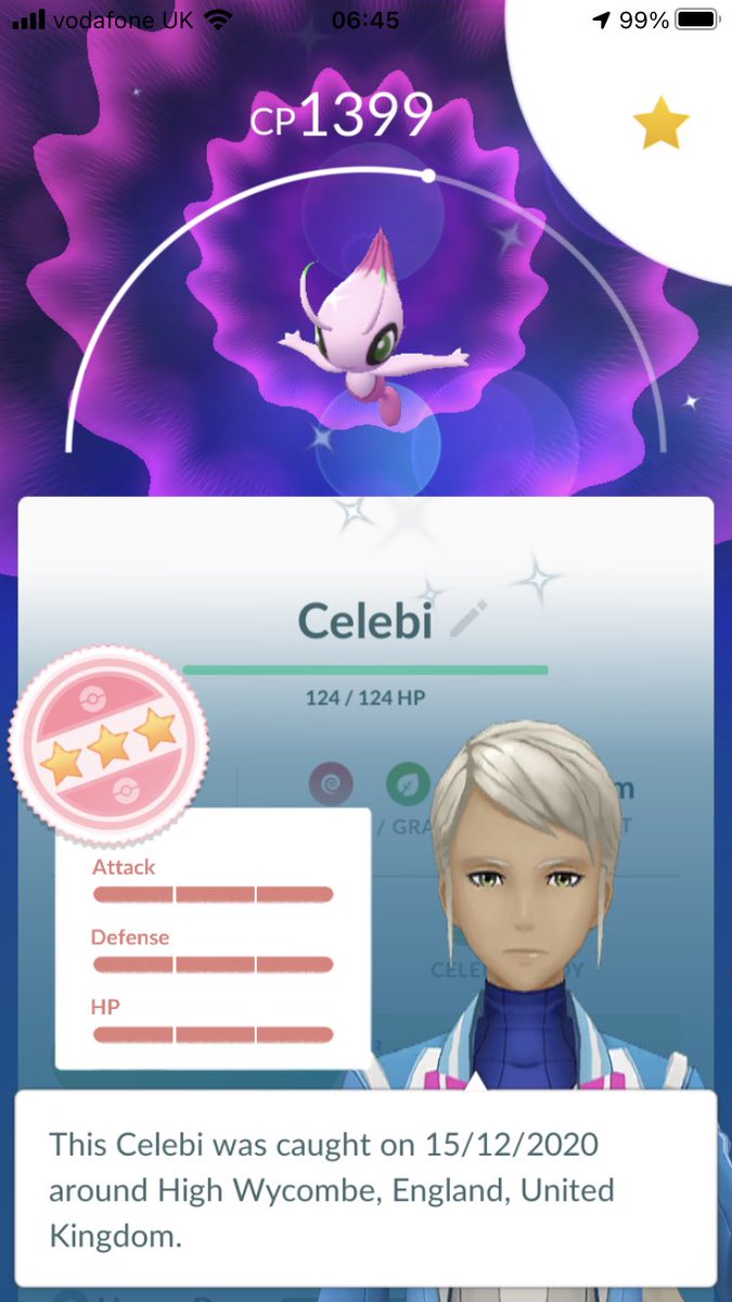 boudy86's tweet photo. @trnrtips I finally caught my first Shundo this morning!
Treat the earth well. It was not given to you by your parents. It was loaned to you by your children. #PokemonGO #trntips #shundo #celebi https://t.co/WazSJDp6x3