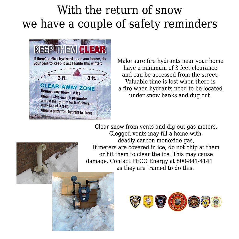SpringValleyRRT's tweet image. With tomorrow’s impending snowstorm, here are a few safety items to keep in mind. The most important is, if you don’t have to be out and about please stay home. #letitsnow #WinterWonderland2020 #oneteamonemission