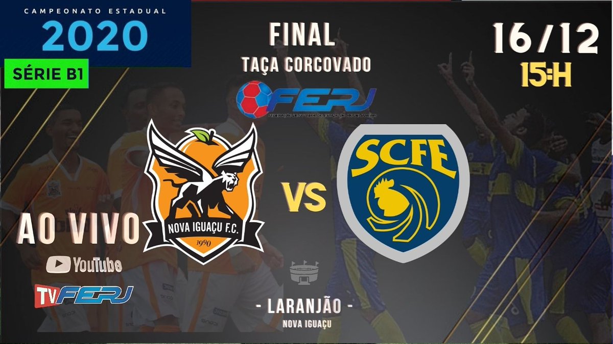 FFERJ's tweet image. TV FERJ
A decisão da Série B1 do Campeonato Estadual, nesta quarta, será transmitida ao vivo pela TV FERJ. 
⚽️ @oficialnifc x @SampaioCorreaRJ 
🕒 15h
🏟 Laranjão 
📽 TV FERJ - youtu.be/6CxXfFNYs1M