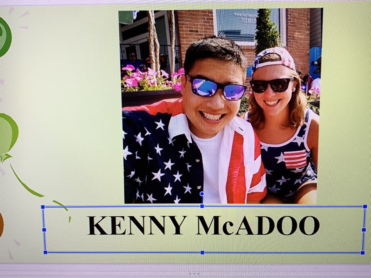 Outstanding New Teacher, Fairfax High School—Kenny McAdoo #hearusroar