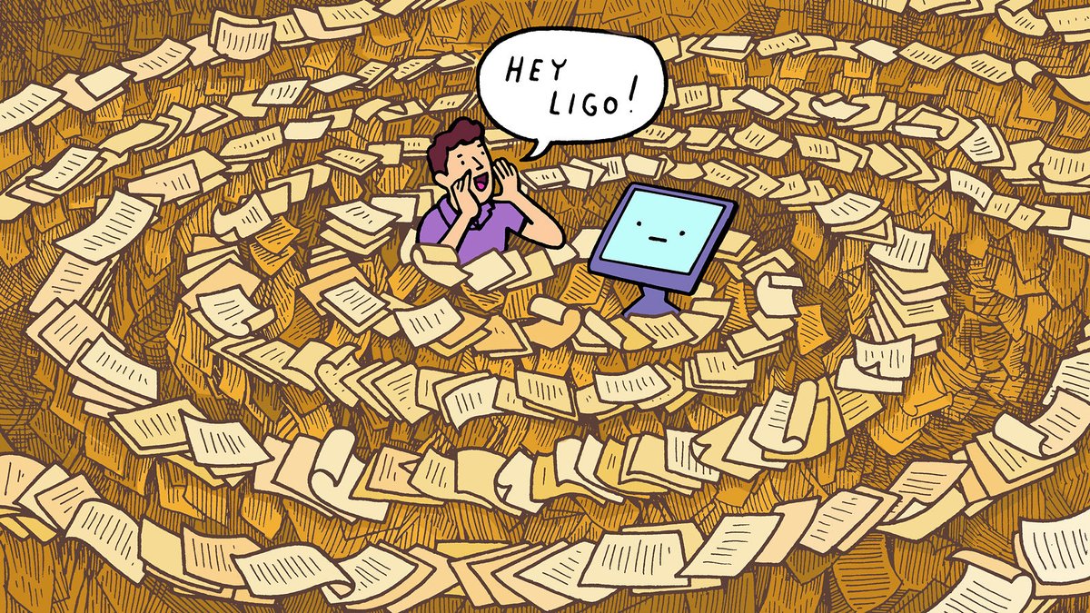 LIGO's tweet photo. Day #15 of our @LIGO @ego_virgo @KAGRA_PR #AdventCalendar and today features "Hey LIGO": an ML-based query tool designed by our @LIGOIndia colleagues at @IUCAApune. Find out more at https://t.co/13wiFu2P9m (and check out the "Hey LIGO" paper at https://t.co/1PCWvSbHpy) https://t.co/9JPHPvzDGl