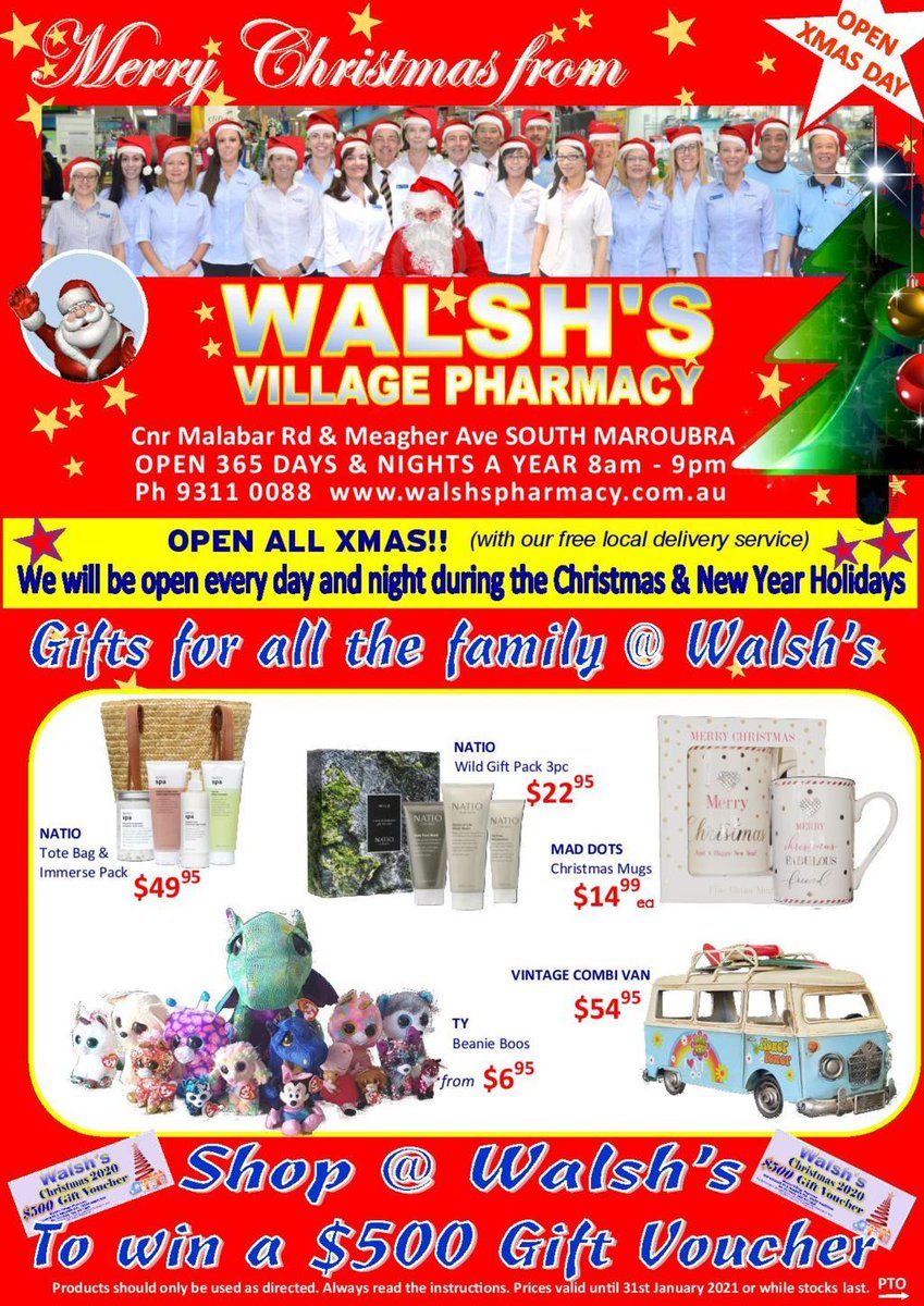 Walsh's Pharmacy tweet media
