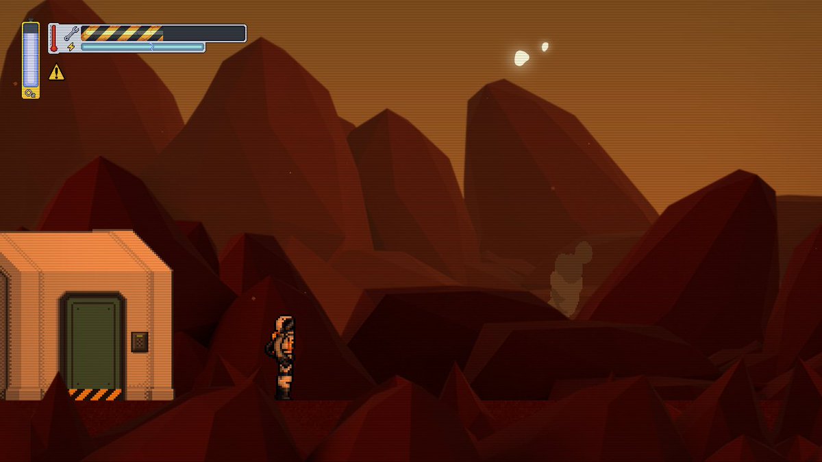 Just released a short game I've made with a couple of friends from <a href="/UpdogSoftwareBR/">Updog Software</a>  last year. Go give it a try on Itch, it's completely free! 

filthydrawings.itch.io/solitude-1

#gamedev #indiedev #itch #pixelart #solitude #scifi