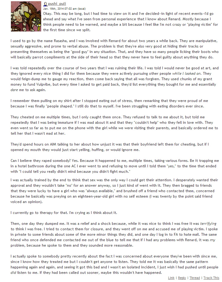 yetagain15's tweet photo. content warning : discussion of @/HECKSCAPER's / Halley Labs / Lapfox Trax / Vulpvibe Records history of sexual abuse, and treatment of victims post-abuse https://t.co/53B0BPG5aQ