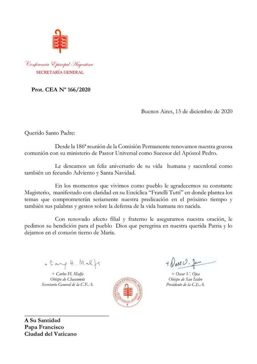 Oscar Ojea tweet media
