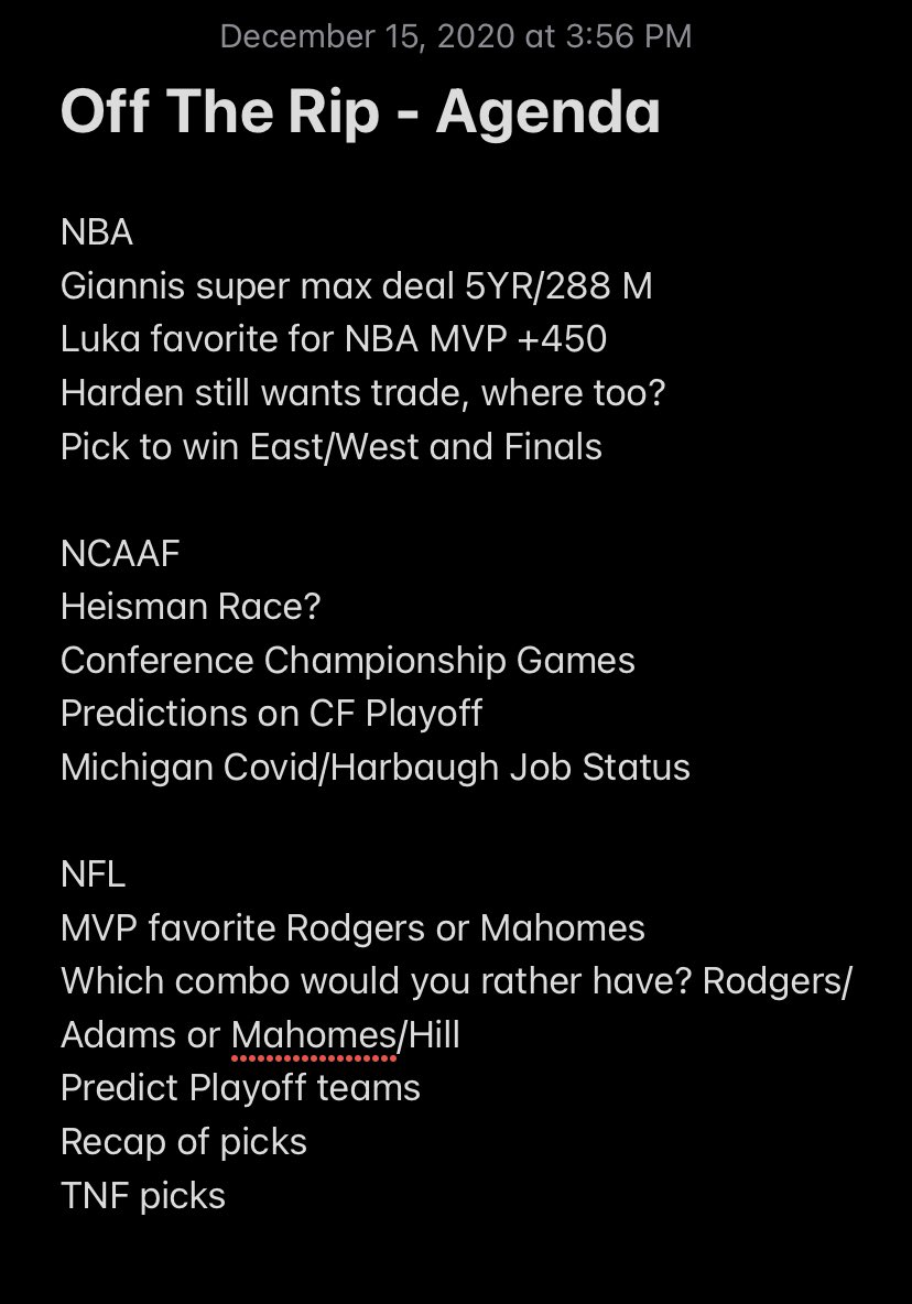 OffTheRip12's tweet image. Tonight’s podcast agenda featuring guest @Gino_Ceriani ! Will have out for you mid tomorrow, appreciate all followers and viewers 👊🏼👌🏼