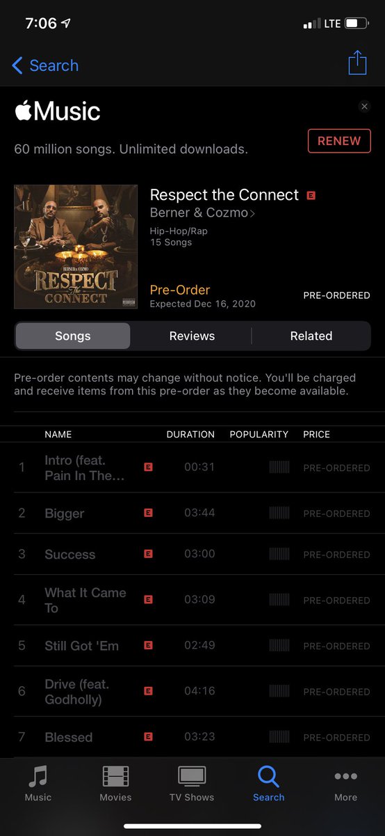 coachjoemosc's tweet photo. @berner415 #BigBern @cozmo_music @berner415 #perordered Can’t wait! #RespectTheConnect https://t.co/rcMOOZWZso