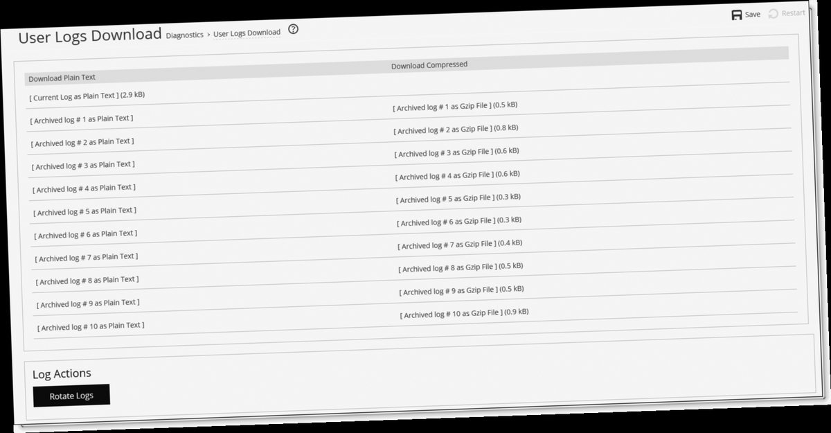 download log files meaning / Twitter