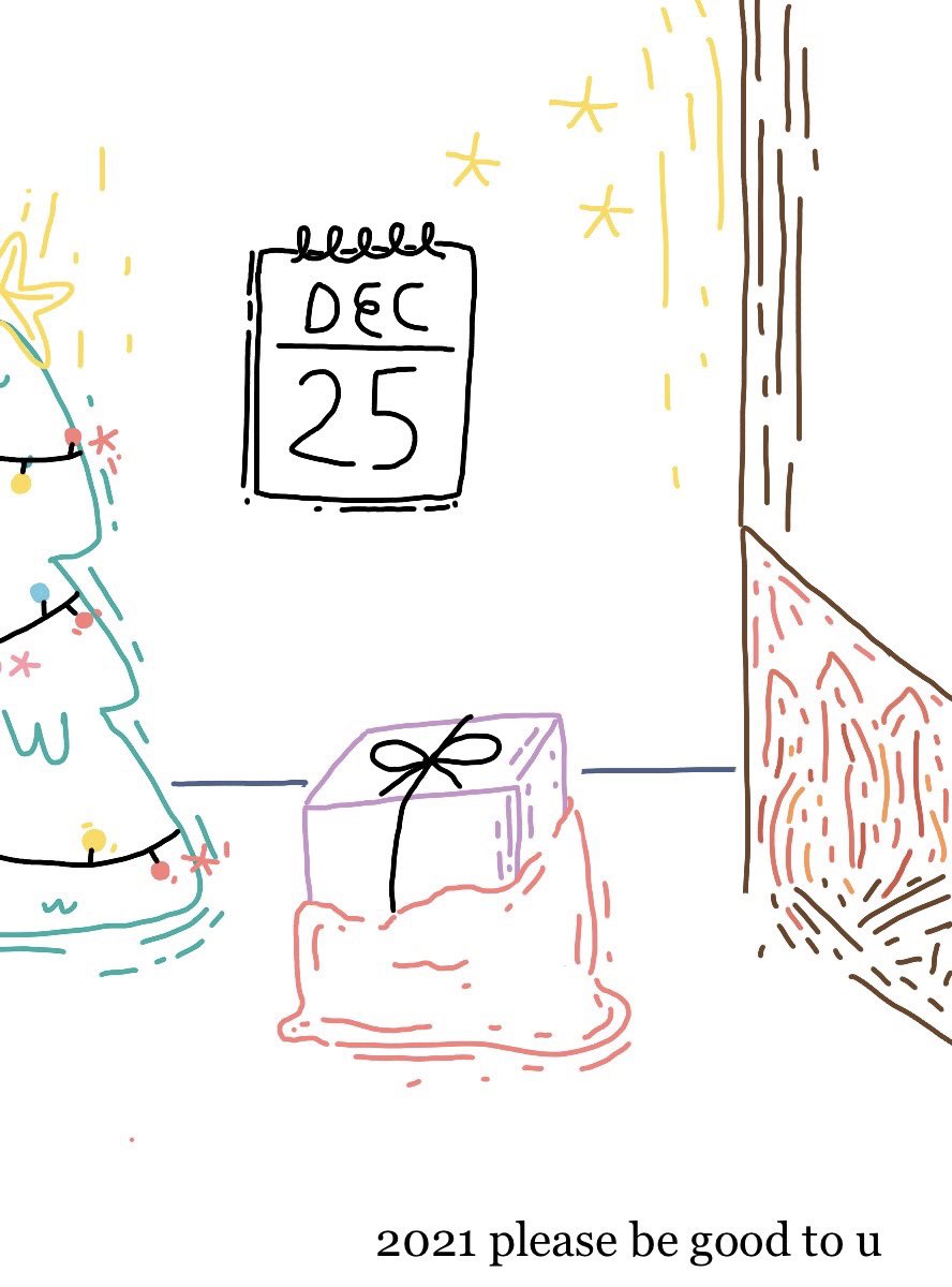 9 days until christmas (+🧣📨) * ✧◞