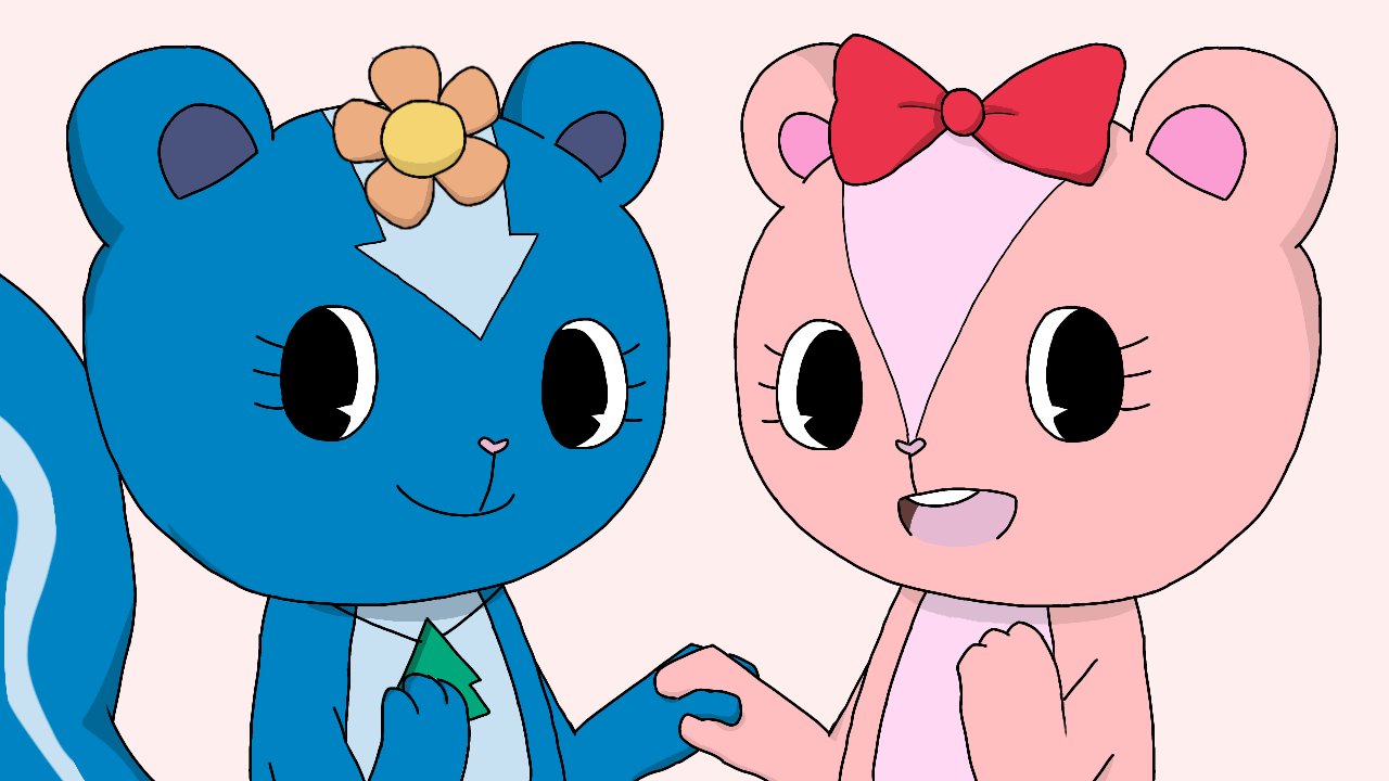 ハッピーツリーフレンズ ぬいぐるみ ペチュニア ハッピーツリー