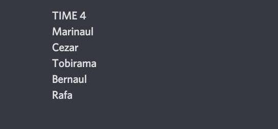 A 5 anos atrás jogamos juntos por muito tempo no clan holowiwi e logo depois no blackwhiteline hoje por coincidência caímos no mesmo time <a href="/marinaul/">marinaul</a> > pra cima junto com o Mito <a href="/Bernaulcoc/">Bernaul</a> tmj !! 🚀 
#copa7cr