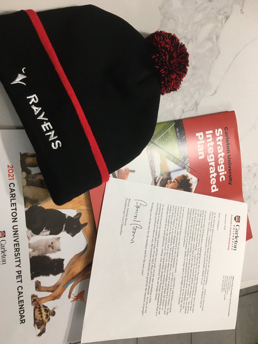 olgabaysal's tweet image. Just arrived! Thank you @Carleton_U @CU_President for the SIP copy, holiday wishes, and for keeping us warm and happy! #CarletonU