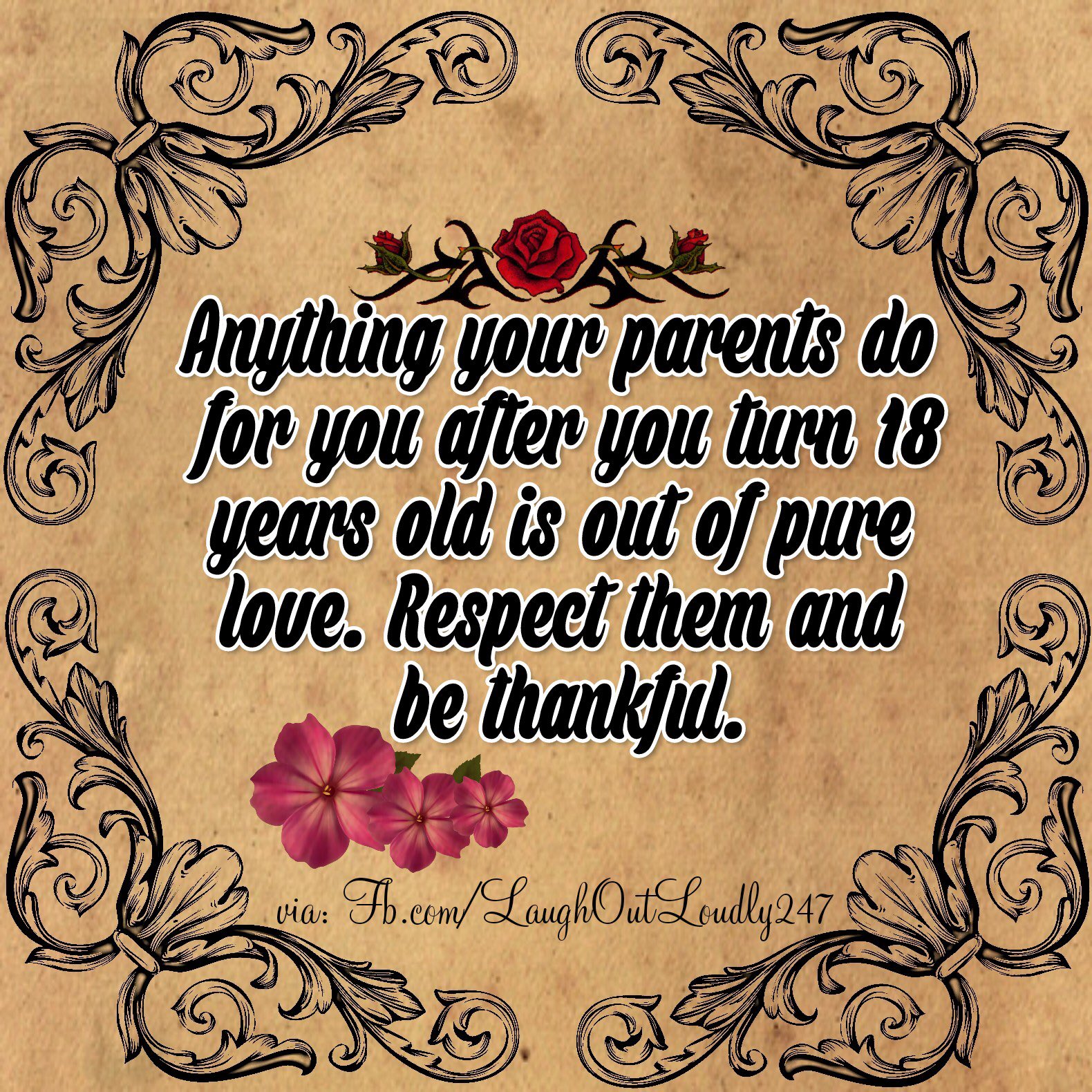 Love And Respect Your Parents Quotes