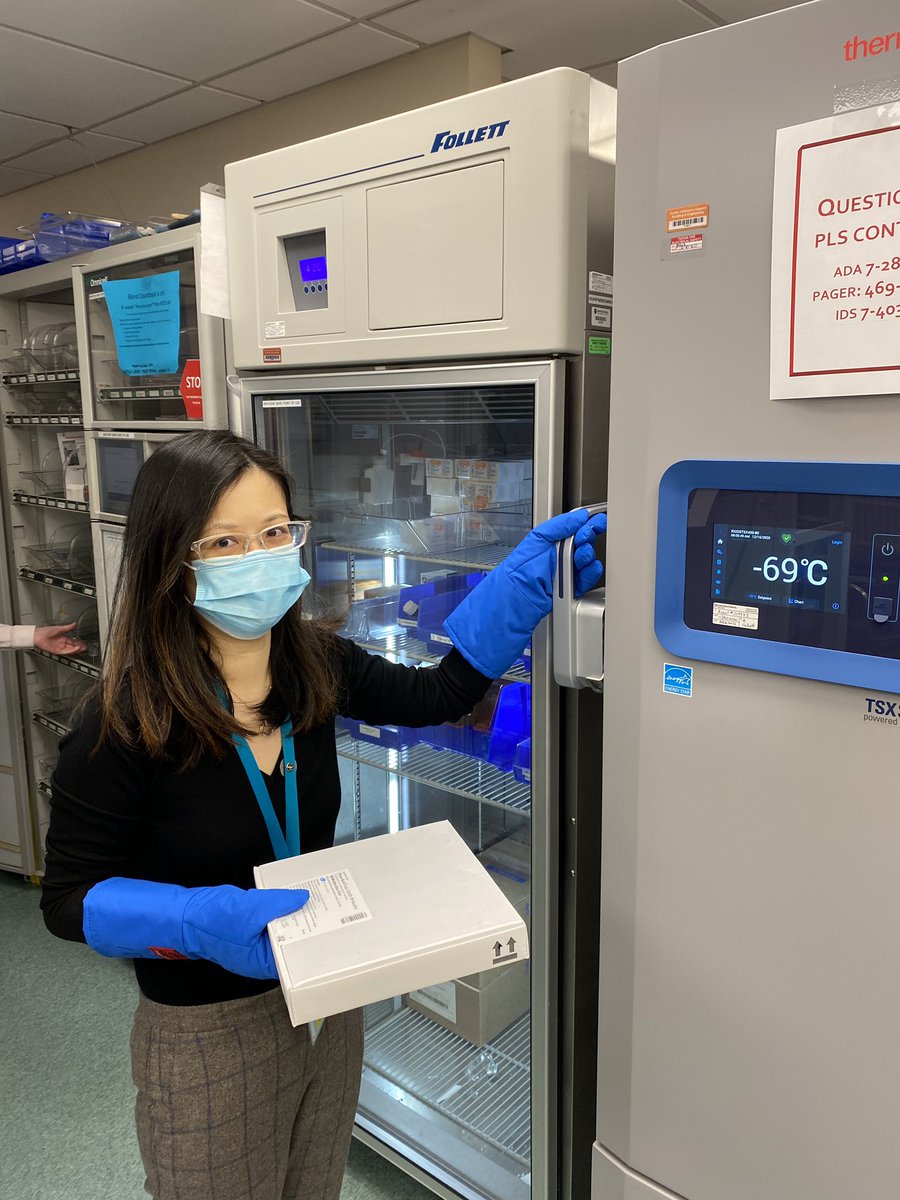 seattlechildren's tweet photo. Seattle Children’s received its first doses of the Pfizer COVID-19 vaccine today. “This is an exciting time but it’s essential we continue social distancing and wearing masks to protect patients and the community," - Dr. Zerr, Div. Chief of Pediatric Infectious Disease. https://t.co/uVK9QANioM