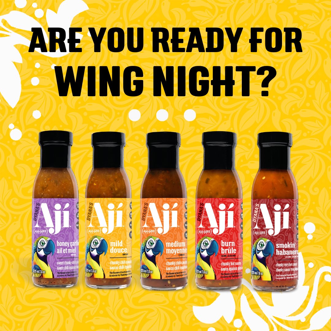 Wing lovers - this is for you! 🤤
Do you prefer honey garlic, mild, medium, burn or extreme heat?
Regardless of your preference, we’ve got just the thing for your next wing night! 
Order one (or all 😉)  of our delicious sauces now with the link below:
ajigourmetproducts.com/shop