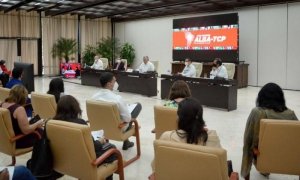 Intervención de Miguel Mario Díaz-Canel Bermúdez, Presidente de la República de Cuba, en la XVIII Cumbre virtual del ALBA-TCP, el 14 de diciembre de 2020, “Año 62 de la Revolución”