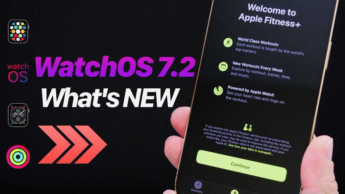 iDeviceHelpus's tweet photo. WatchOS 7.2 What’s New ? https://t.co/QEvLtMPSQ2 #WatchOS72 https://t.co/1nA8XBII9V