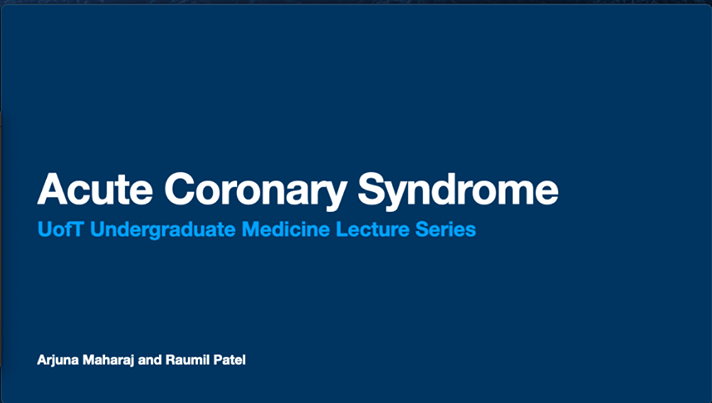 RaumilPatel's tweet photo. Had a wonderful time teaching ACS to undergraduate students with @arjunamaharaj as part of the Students as Teachers program @uoftmedicine. Like they say, there is no better way to learn than to teach. Thank you @MyNameIsMena for helping vet our slides! https://t.co/4oJusN6tDZ