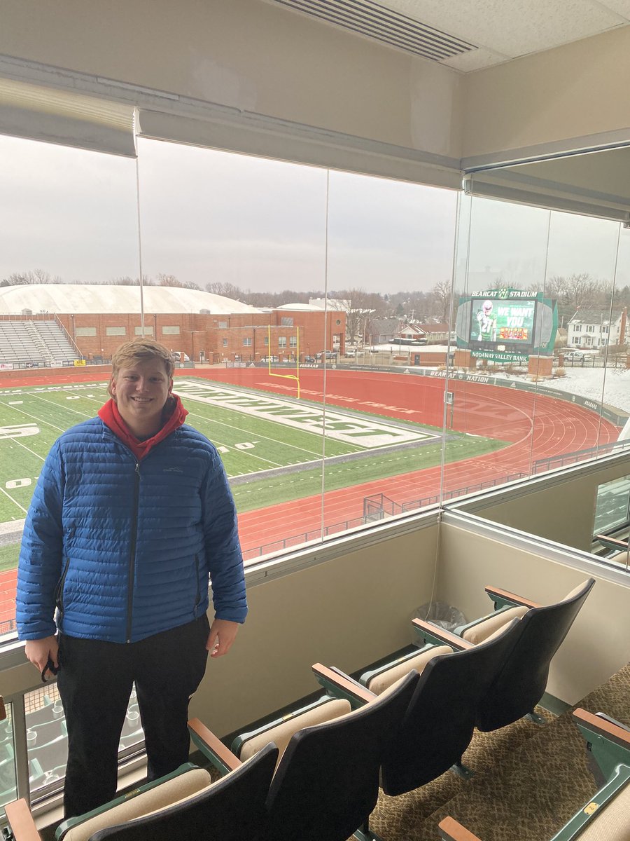 72Tait72's tweet photo. Hade a great visit at Northwest Missouri State today. Loved the family community. Looking forward to the official visit in January. Thank you @CoachBostNW @CoachWrightD @NWBearcat_FB #BearcatNation #OABAAB https://t.co/9wrRVor2uo