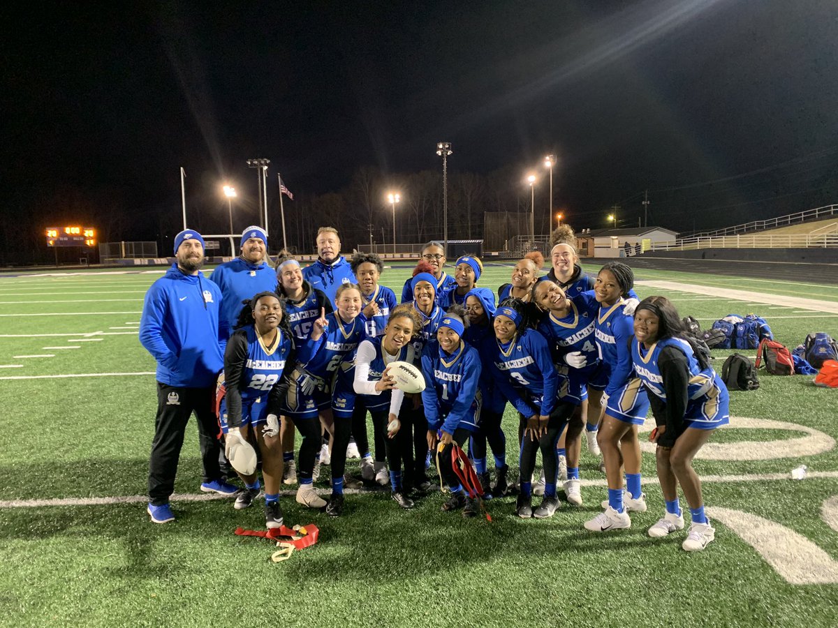 🚨 Breaking 🗞!!!!📣 <a href="/mceachernflag/">McEachern Girls Flag Football</a> beat <a href="/NewnanAthletics/">Newnan Athletics</a> 20-13!!!! 3RD Round here we come!!!! <a href="/McEachernHigh/">McEachern High School</a> #ProudAD #prideinthetribe❤️🏹🏉 <a href="/cobb_sports/">Cobb Sports</a> <a href="/mdjonline/">MDJ Online</a>