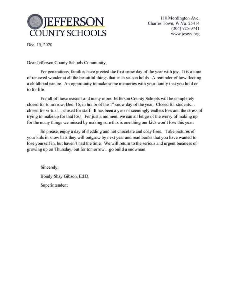 This one kinda made me tear up. #snowday