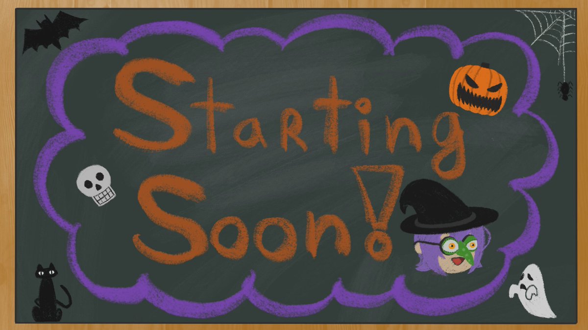 IamNatP's tweet photo. In almost 3 years of streams, I've drawn a bunch of different 'Starting Soon' screens. Here are some of my favorites! https://t.co/PHoLPO2f9y