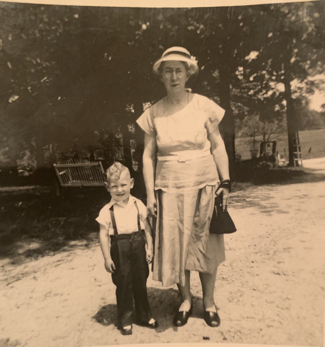 The old folks had the answer. My g-grandmother, Anna Lou, along with many others, were agorists/volunteerist before the terms were coined. Her & my g-grandfather, Hershel, raised 8 children on a 60 acre farm less than 2 miles from where I currently live. (Her, my dad, circa 1955)