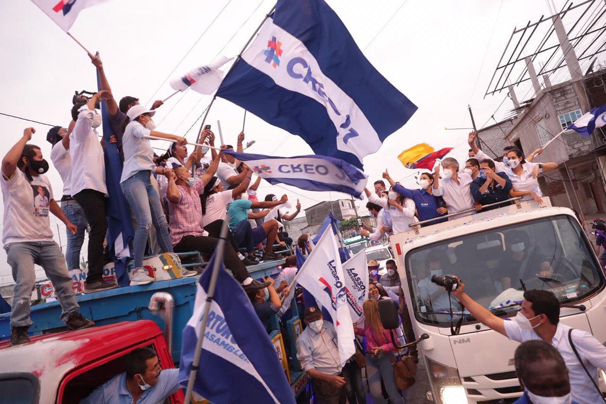 LassoGuillermo's tweet photo. Los riosenses salieron de sus casas a unirse a la mega caravana del CAMBIO en Babahoyo con @aalvarado_21 y todos los candidatos de @CREOEcuador en Los Ríos 💪🏼.

Es una bendición contar con su apoyo. Unidos, hay #CapacidadParaCambiar 🇪🇨. https://t.co/h13xMFyTpl