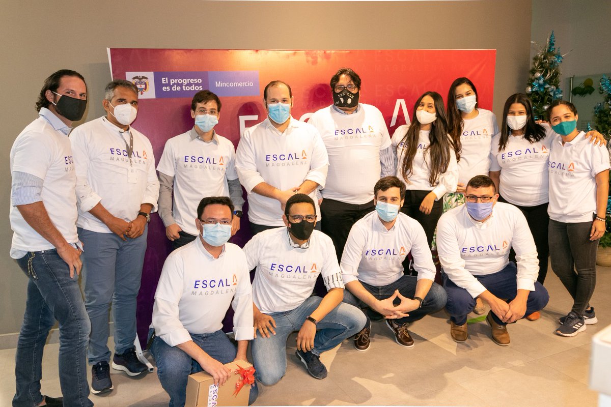 CamComercioSM's tweet photo. Con el apoyo de la agencia de emprendimiento e innovación del Gobierno Nacional, innpulsa Colombia, la Cámara de Comercio realizó el lanzamiento de 'Escala Magdalena', la estrategia de alto impacto para el Departamento en respuesta a las necesidades del tejido empresarial. https://t.co/xSDNKwzUkJ