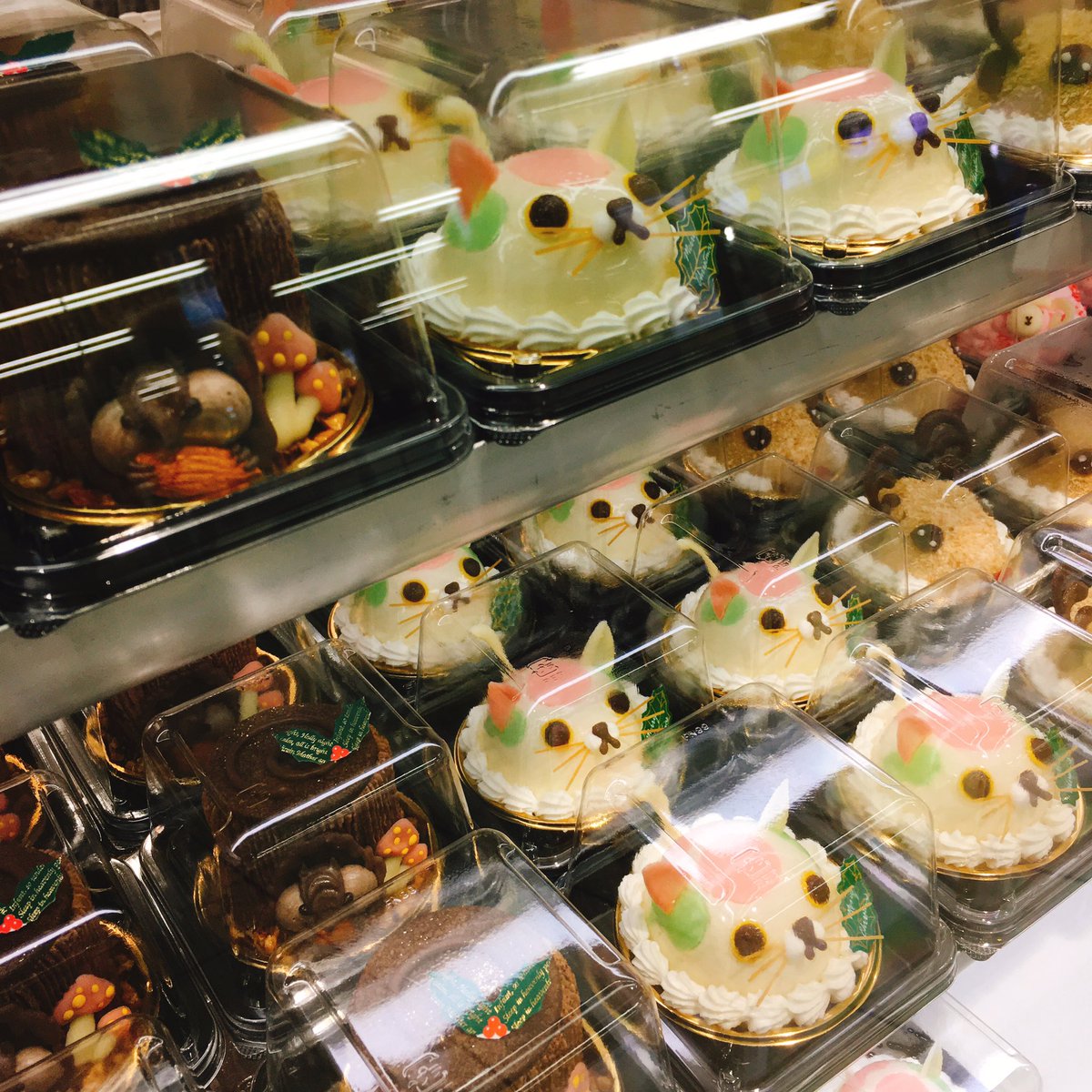 Patisserie Swallowtail 東武百貨店 おはようございます 本日もかわいいクリスマスケーキをたくさんご用意しております ピースケーキ ホールケーキ共にご予約も承り中 東武百貨店池袋店のb1 6番地の入口を出てすぐのところでの出店です