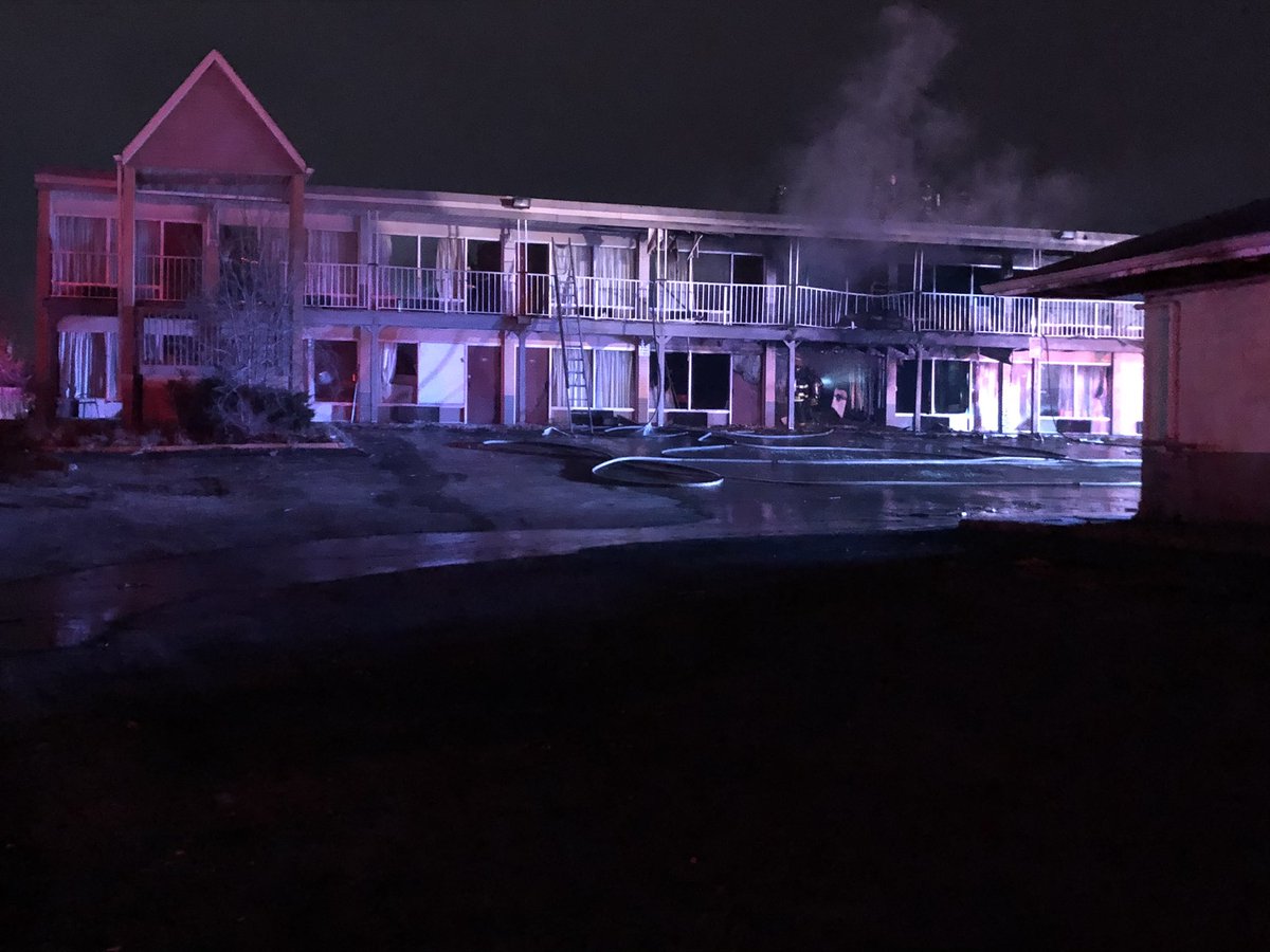 .<a href="/41actionnews/">41ActionNews</a> abondened fire at an Extended Stay Motel off of 43rd and I-35 in the Northland.