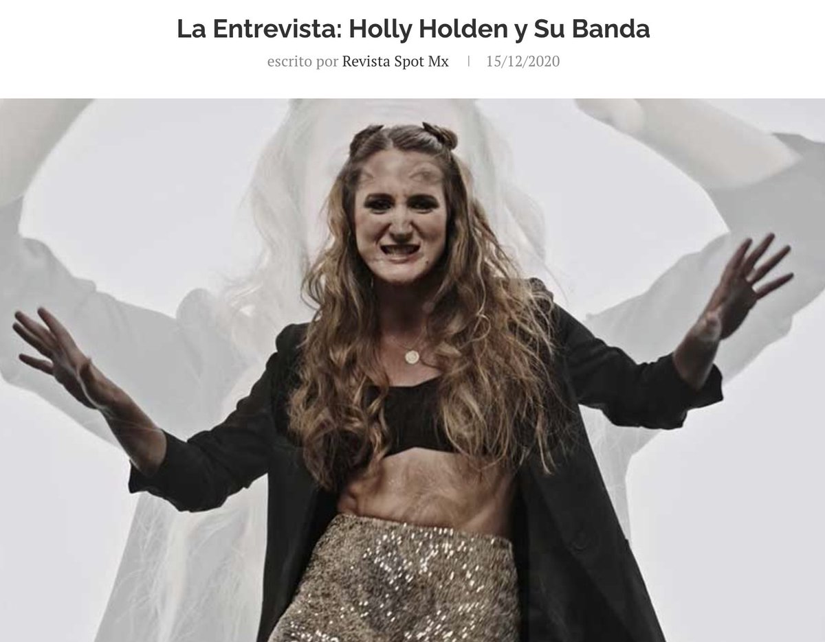 #SpotMxTV  📺🆕📣  | Checa esta entrevista y descubre la música de <a href="/HHoldenMusic/">Holly Holden</a> y Su Banda. Escucha su nuevo disco #GreenGuava disponible en plataformas digitales. ow.ly/RBWe50CMCoE

#RevistaSpotMx #HollyHoldenYSuBanda