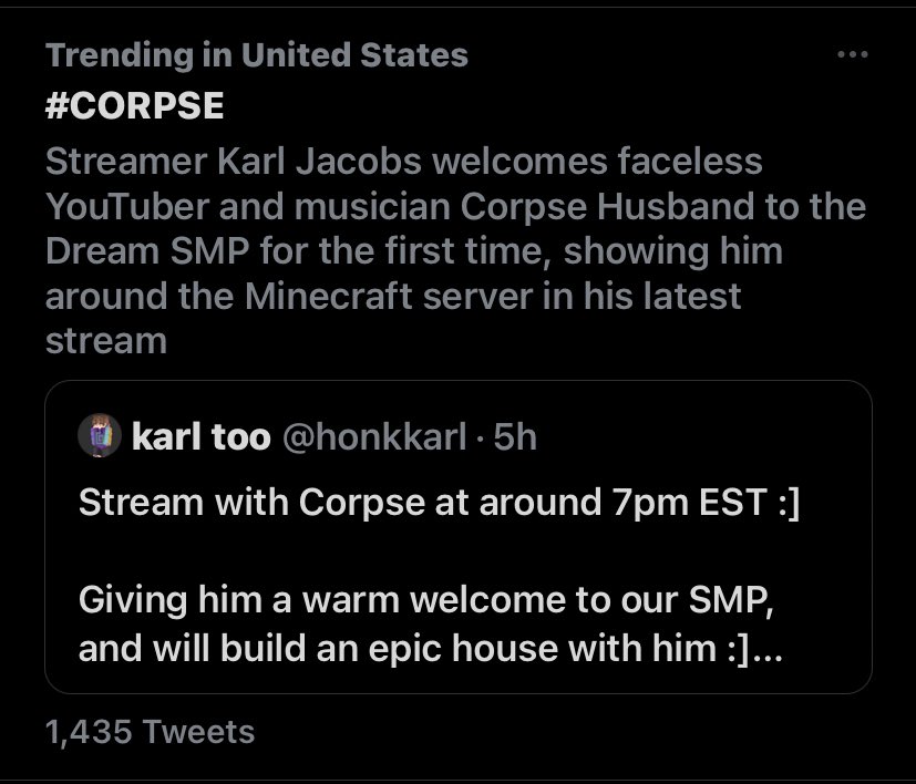 _xmooniex_'s tweet photo. This is just.. BINGUS HOOTERS #HAILBINGUS  #CORPSE 
@Corpse_Husband https://t.co/K7BgHDiEbr