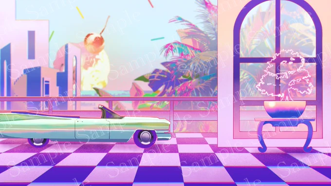 立ち絵、パーツ分けイラスト、ロゴ、配信用背景のサンプルです。主にVtuberさんのお手伝い向けのご依頼を募集中です。よろしくお願いいたします。#有償依頼受付中 #有償依頼 #Vtuber 