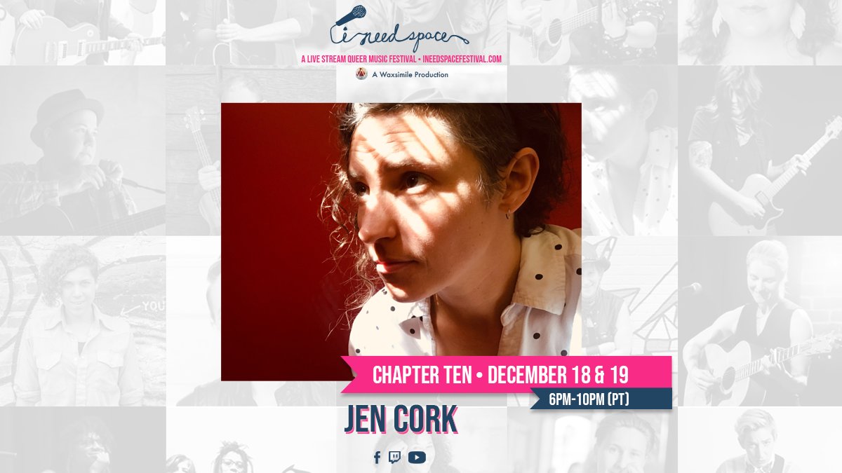INeedSpaceFest's tweet photo. Chapter 10: THE REUNION. Twenty of our artists SURPRISE COVERING each other.  It's gonna get wild. 

FEATURING: Katie Cash

Come celebrate #queermusicians, our vast, beautiful community, and the golden lining we have wrought of this year. 

+ All sets #ASLinterpreted.+ https://t.co/1pOwP1G8Y8