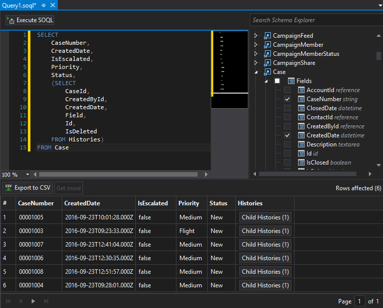 The #SOQL Executor is a great helper in creating, debugging, or optimizing the code. It gives you the ability to learn about the results of a complex query before putting such a query in the code.
Learn more about SOQL Executor in the Welkin Suite — buff.ly/34myWB0