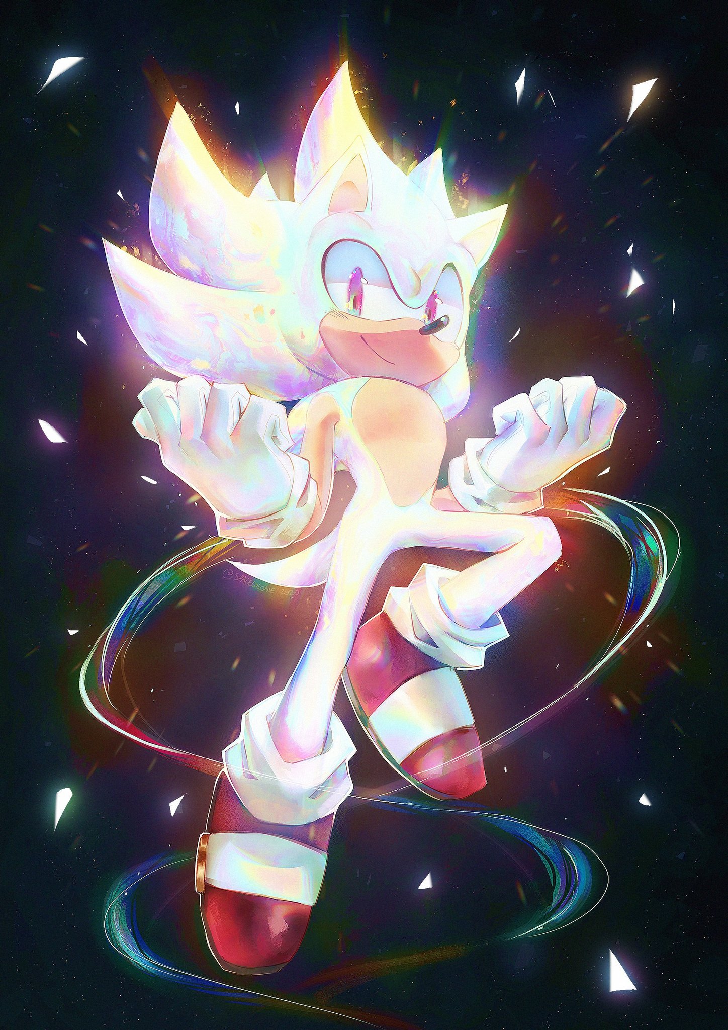 hyper sonic  Sonic, Sonic the hedgehog, Hedgehog