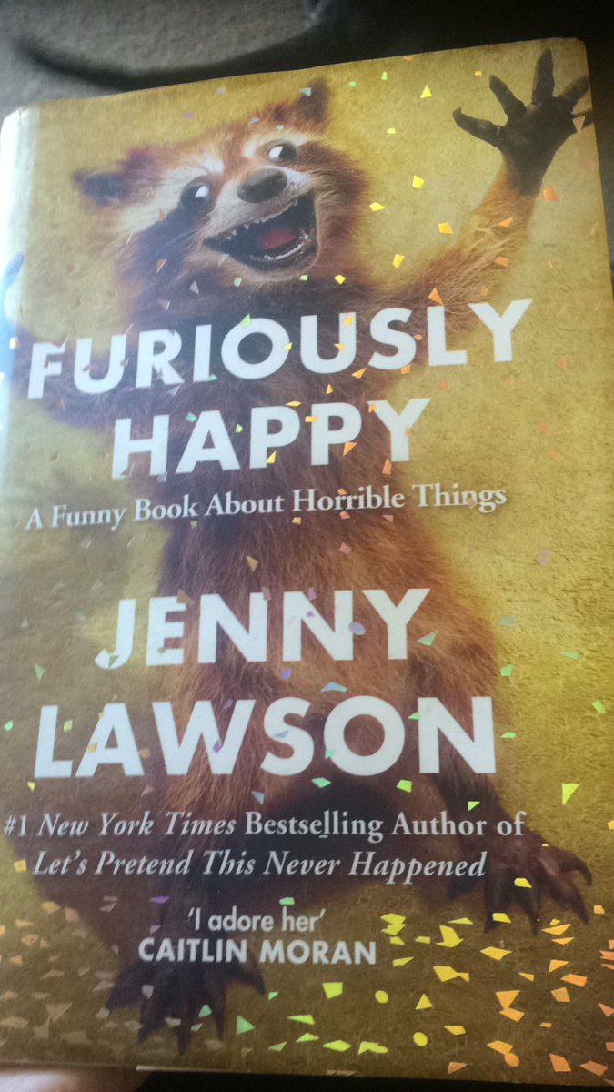 So I just had a tsunami of despair wash over me, for no reason other than that my brain is a dock sometimes. And then I remembered that I had wine and this book and just wanted to remind @TheBloggess that no matter how often I’ve read it, this always helps. Love you, Jenny. https://t.co/uHN1wE0eBd