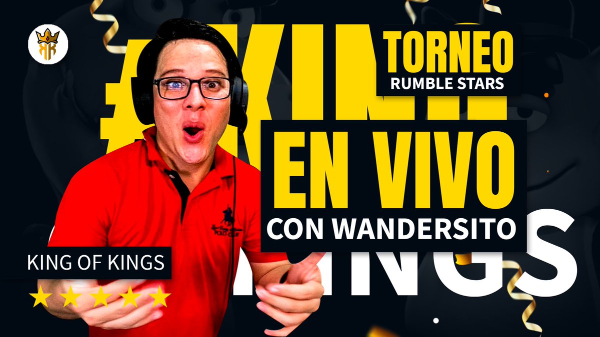 Hoy tenemos una cita en el canal de <a href="/WanderChM/">Wandersito</a> ya que se realizará un torneo junto a nuestro equipo de #RumbleStars y la comunidad 🤩

Será un torneo con 20usd a repartir 😏

¡No se lo pueden perder! ⚽🤩

📺 | youtube.com/user/wanderch