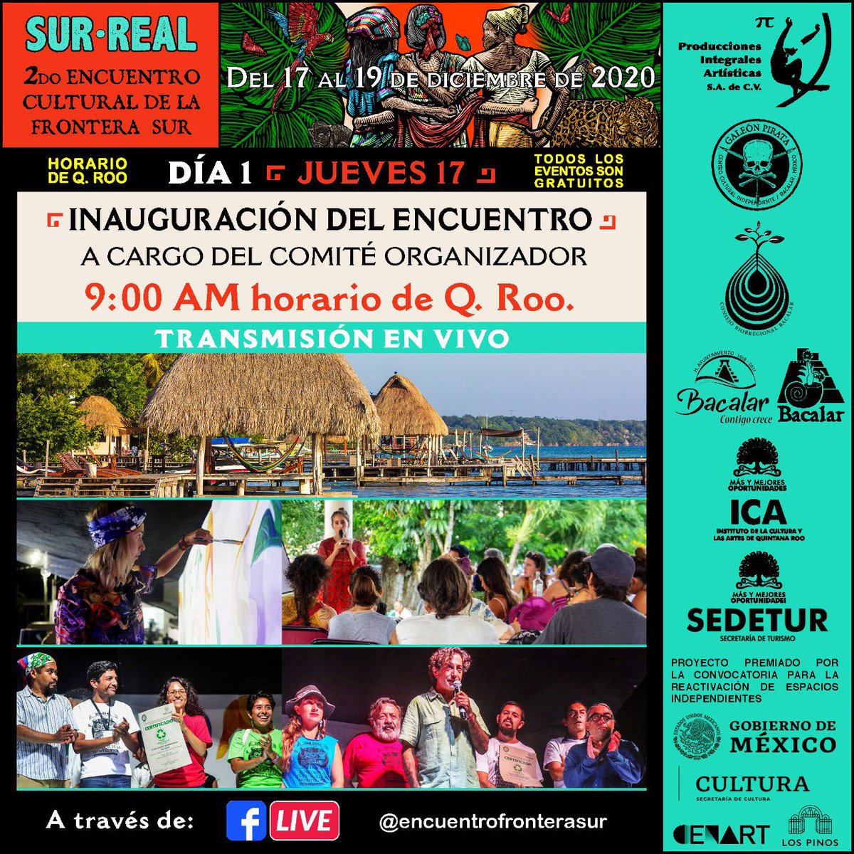 Sur.Real - Encuentro Cultural de la Frontera Sur tweet media