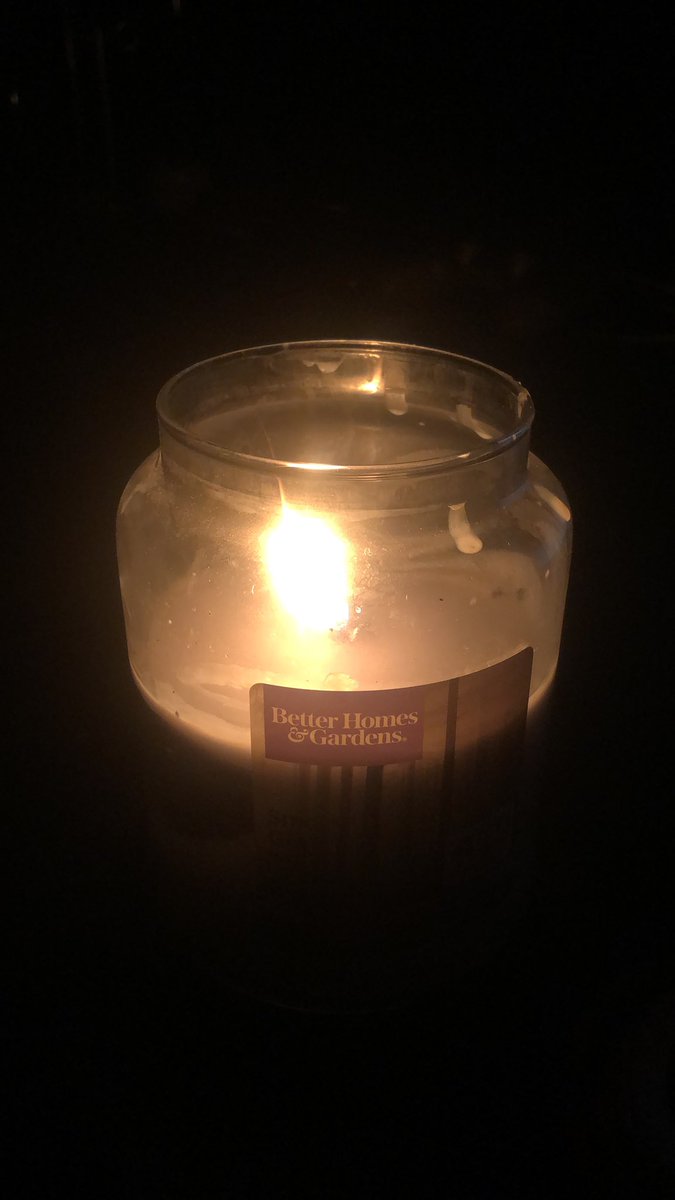 TaraaODonovan's tweet image. Update Part II: lights out again #ahjeez but I highly recommend the smoky grey Better Homes and Garden candle - it smells amazing!