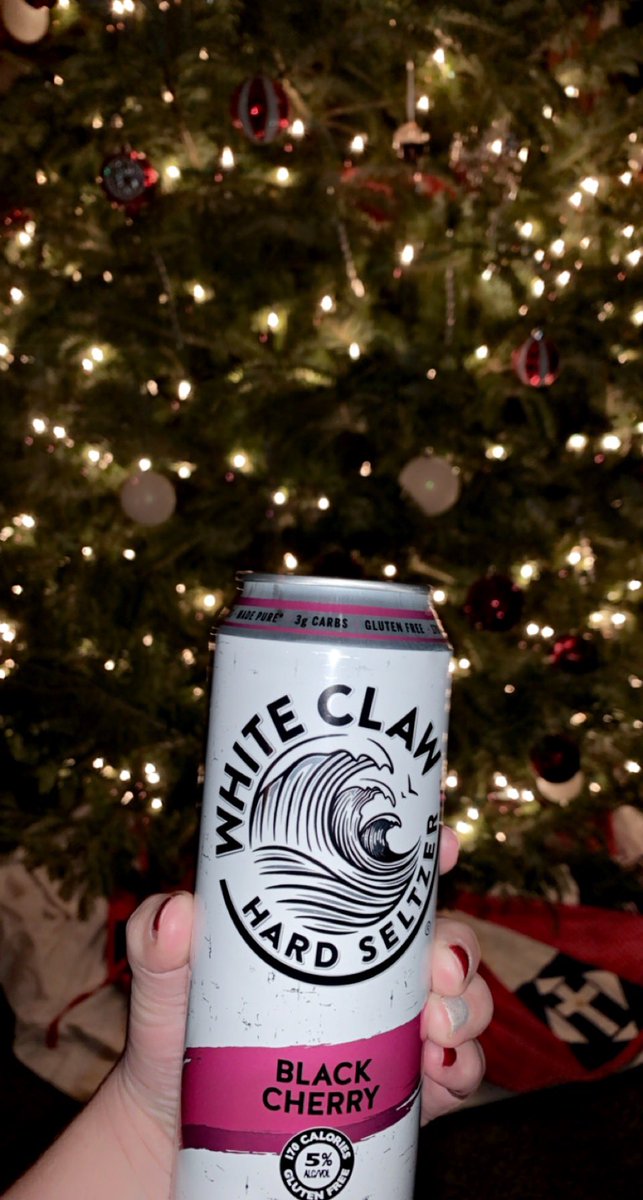 It’s a white claw Christmas