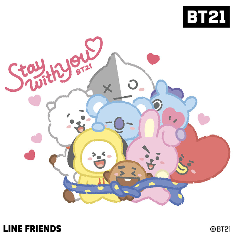 一番くじ Bandai Spirits F9yzujmfamkoztn 一番くじ Bt21 Stay With You 発売記念 Bt21オリジナルイラストプレゼント いつまでも一緒にいようね Have A Happy New Year Bt21 おまたせしました 本日よりファミリーマート限定で発売です