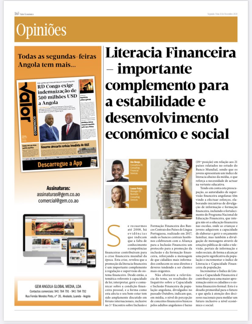 AnaBungo's tweet photo. Eventualmente, parte de nós acredita que pode contribuir para moldar um futuro inclusivo a todos os níveis. Este foi o sentimento dominante quando escrevi o artigo de opinião sobre a importância da Literacia Financeira no nosso país.

—
https://t.co/oDXxC1nHkV https://t.co/4OSkxNeodj